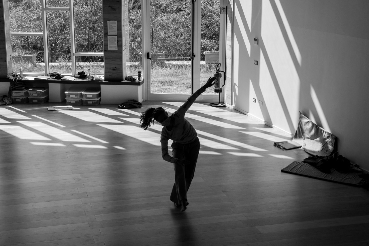 Danzatrice nello studio di CasaNave